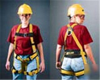 Fall protection harness miller safety universal sz lg 