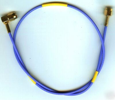 Spiral strip SS405 rf cable gold ra sma(m) - sma(m) 21