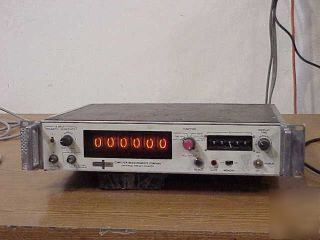 Computer measurement #614A universal preset counter