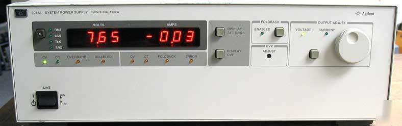 Hp/agilent 6032A system autoranging dc power supply