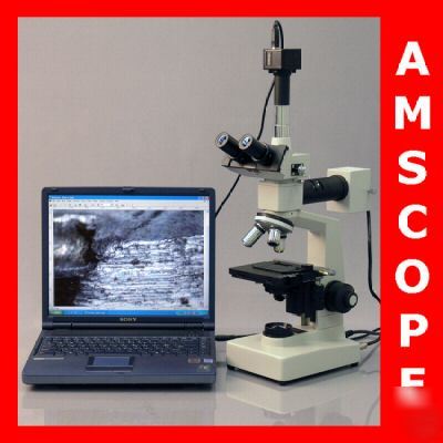 1008X trinocular metallurgical microscope + 2.0M camera