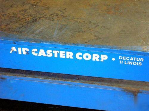 Air caster corporation lift/turntable