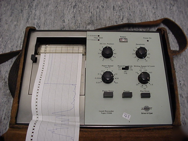 Bruel & kjaer b&k 2306 level recorder *tested*