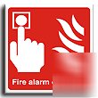 Fire alarm call point sign-s. rigid-200X200MM(fi-029-rd