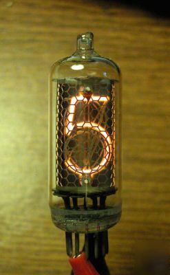 New in-8 russian nixie tube. lot of 24 tubes