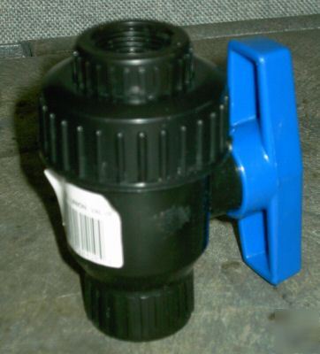 Norwesco ball valve, single union valve, 3/4