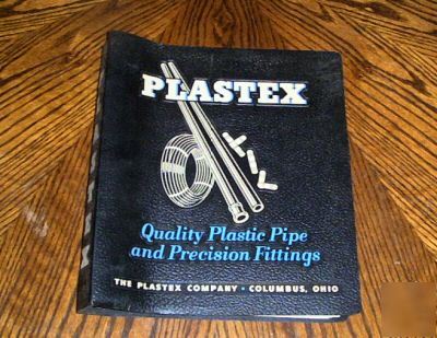 1963 plastex plastic pipe catalog, columbus, ohio