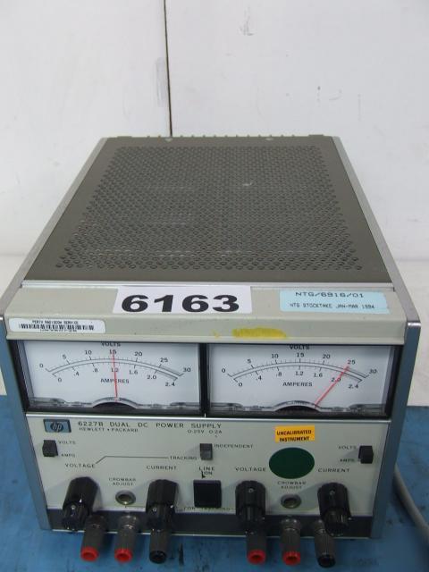 Hewlett packardhp 6227B dual dc power supply * tested *