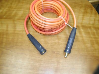 New 2/0 welding cable, 2 coils @ 50FT m/f twecos- 100FT