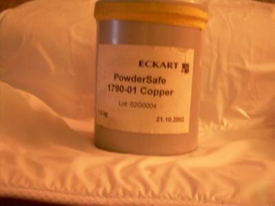 Powdersafe 1790-01 copper metallic pellets powder coat