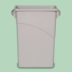 Slim jim 23-gallon waste container-rcp 3554 gra