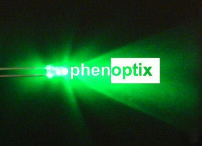 100 ultra bright green 3MM leds 15000MCD neon led
