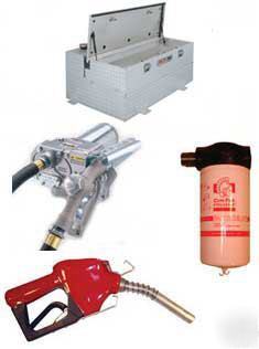 72 gallon combo fuel transfer tank & gpi pump package