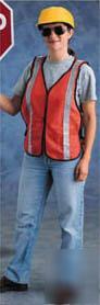 Ansell edmont orange reflective safety vest