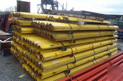 Floor guide rail for pallet rack systems 480 feet