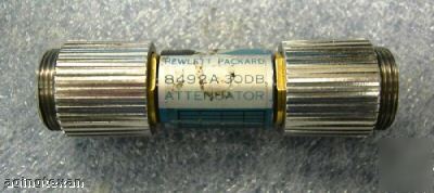 Hp model 8492A 30DB attenuator