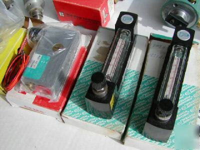 Large lot of flow control devices, gauges, and more