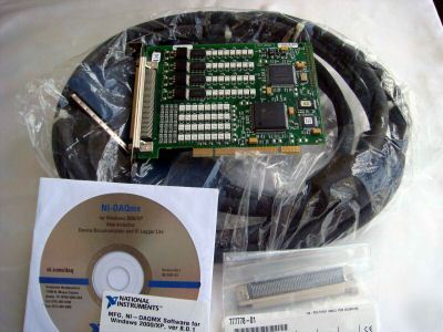 National instruments pci-6515 with 100P cable&connector