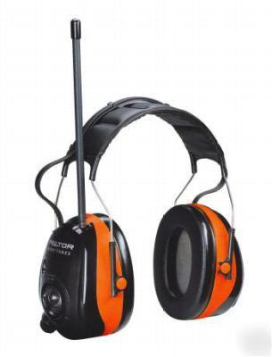 Peltor orange worktunes-22 am/fm earmuff ear protector