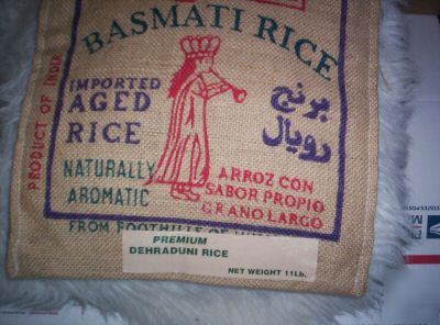 Rice bag/from india/feed sack material