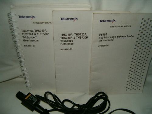 Tektronix THS720P digital 2CHANNEL scope and dmm