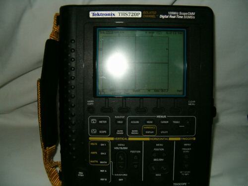 Tektronix THS720P digital 2CHANNEL scope and dmm
