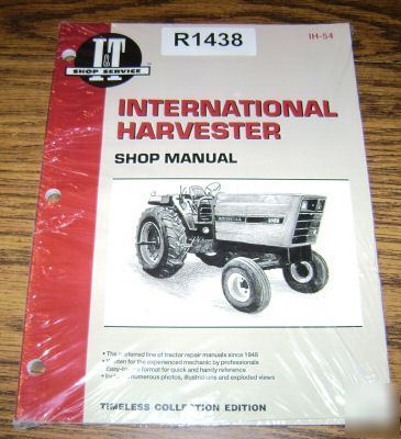 Ih 3088 thru 3688 tractor i&t shop service manual book