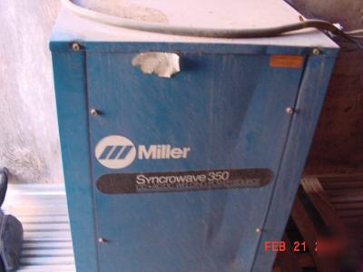Miller syncrowave 350 welder