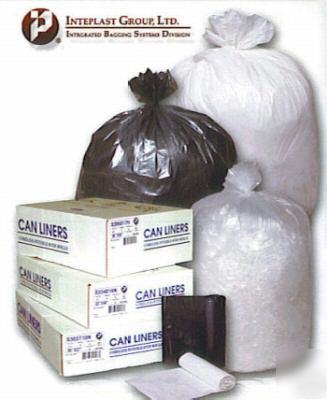 White can liner 24X32 15 gal. h/d 500 ct.