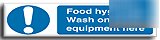 Wash only food equip.sign-a.vinyl-300X75(ma-082-aj)