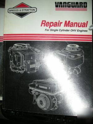 Briggs & stratton repair manual single cylinder ohv 