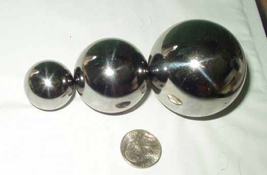 1 inch 1 1/2 inch 2 inch chrome steel bearing balls lot