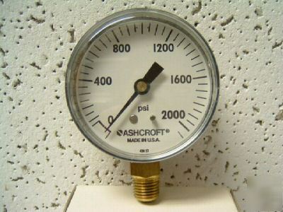 Ashcroft gauge 2-1/2