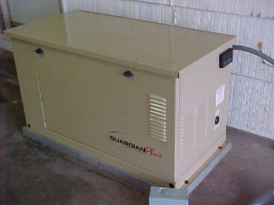 Generac gardian 15 kw generator complete
