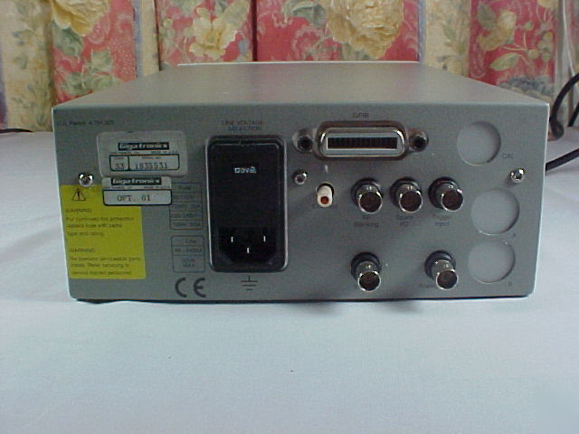 Gigatronics 8541C - front inputs
