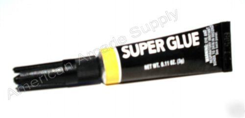 New tube of super glue, superglue, adhesive, repair