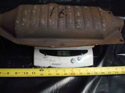 Scrap catalytic converter for recycle only, used #16
