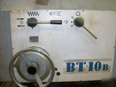 Shibaura bt-10BR horizontal boring mill, 4