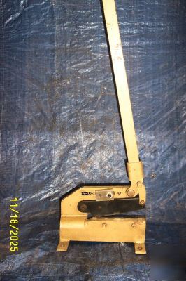  coronet sheet metal hand shear cutter machine nice 