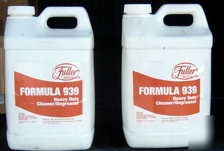 2 - 2 1/2 gl fuller brush formula 939 cleaner degreaser