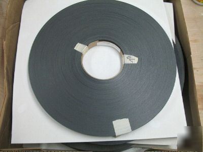 ~4000' pvc edgebanding charcoal black rehau 7/8