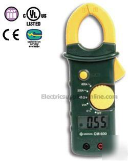 Greenlee cm-600 600A ac clamp-on meter 