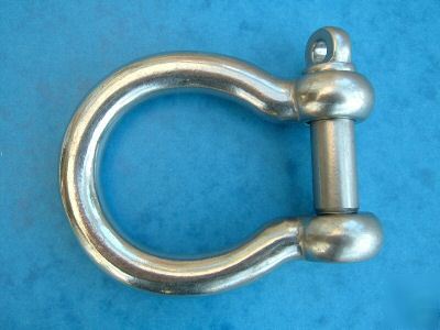 New brand 8MM stainless steel 316 bow shackles