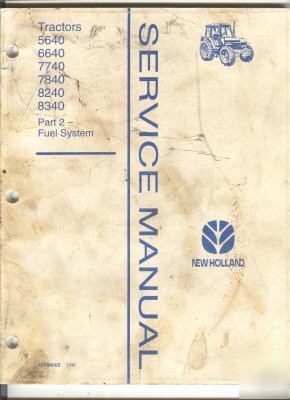 New ford/ holland 40 series tractor service manual 