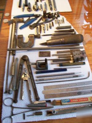 Tool lot/machinist?snips/ i don't know what else/metal+