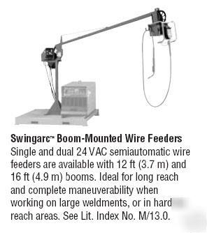 New miller 195074 ds-74DX16 swingarc dual wire feeder - 