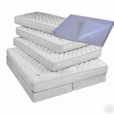 150 - clear 1.5 mil plastic poly twin mattress bags