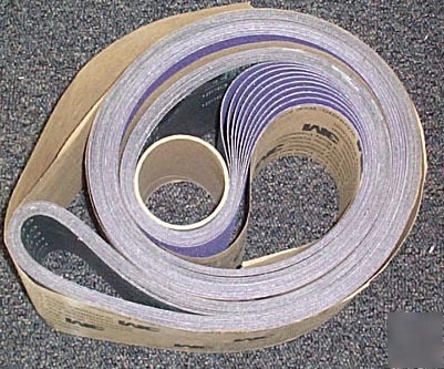 10 3M 970DZ regal xodust cloth sanding belts 80Y 6X124