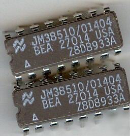 Intergrated circuit JM38510/01404BEA ics electronics 