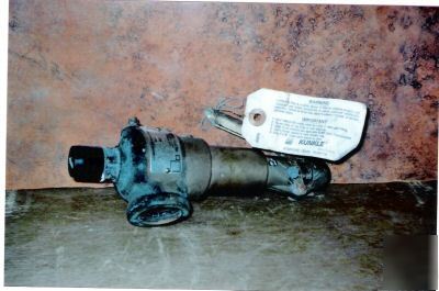 Live steam safety valve by kunkle bronze